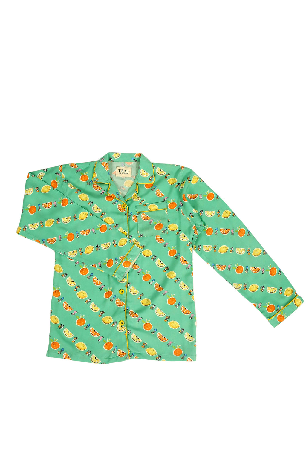 Mint Citrus Night Suit