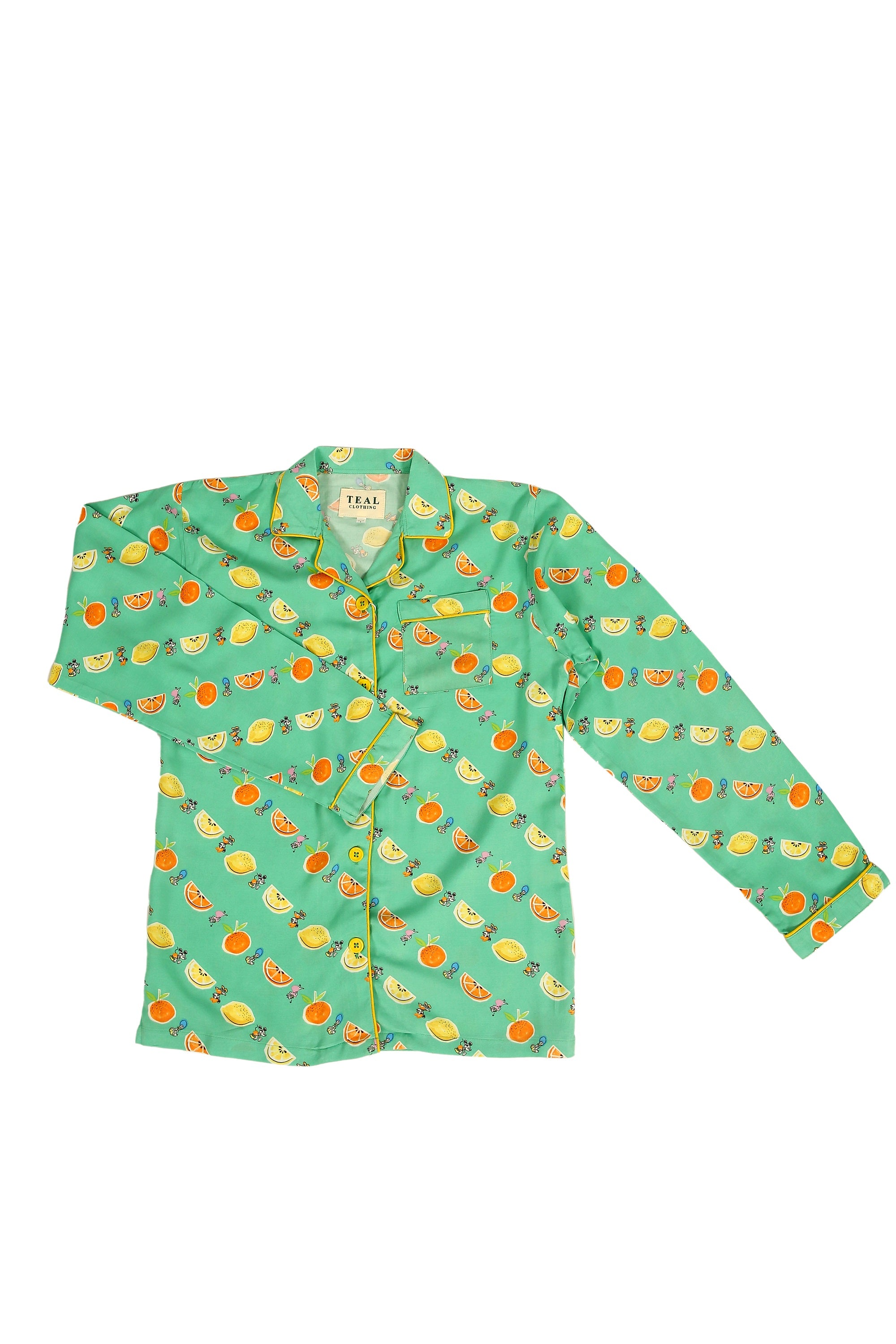 Mint Citrus Night Suit