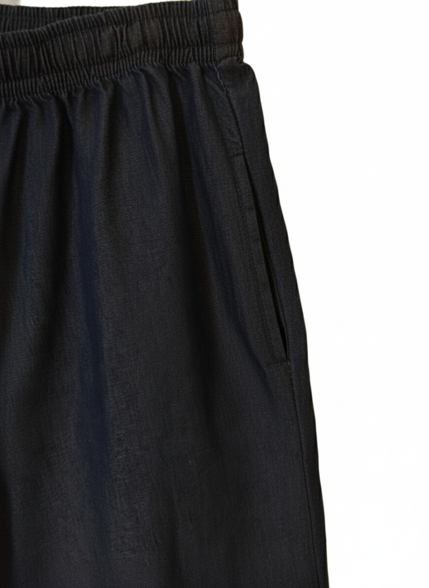 Denim Straight Trouser