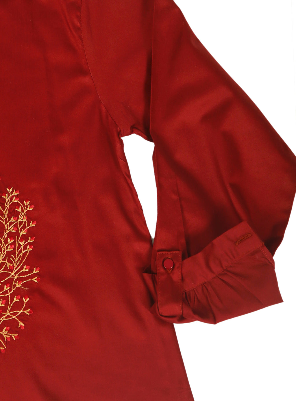 Ruby Bloom Embroidered Top